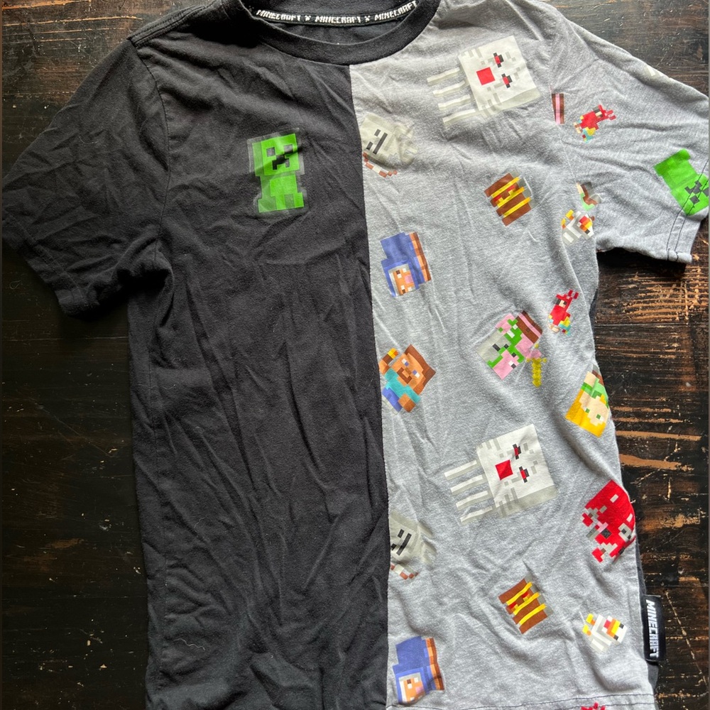 Minecraft tshirt